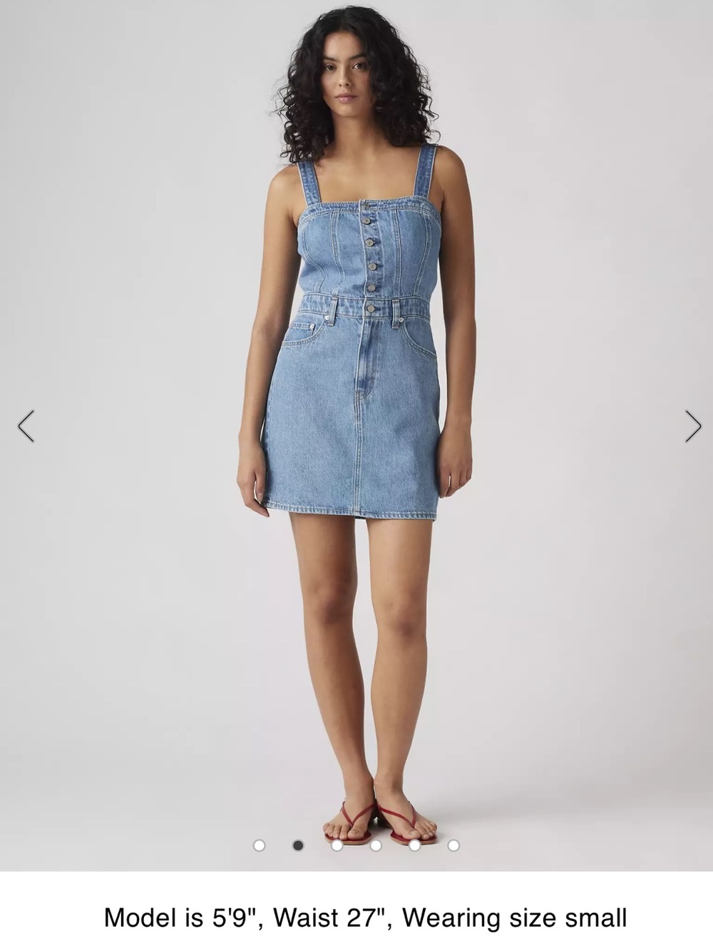 Levi's® Premium ICONIC BUTTON-UP DRESS